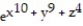 <strong>Find the gradient field F of the function f. -f(x, y, z) = </strong> A) B) C) D)