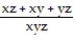 <strong>Find the gradient field F of the function f. -f(x, y, z) = </strong> A) B) C) D)