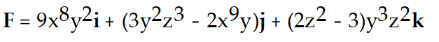 <strong>Find the gradient field F of the function f. -f(x, y, z) = ( - ) </strong> A) B) C) D)