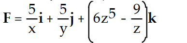 <strong>Find the gradient field F of the function f. -f(x, y, z) = ln + </strong> A) B) C) D)