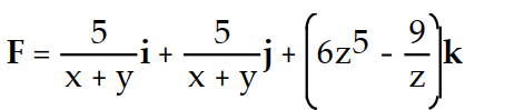 <strong>Find the gradient field F of the function f. -f(x, y, z) = ln + </strong> A) B) C) D)