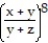 <strong>Find the gradient field F of the function f. -f(x, y, z) = </strong> A) B) C) D)