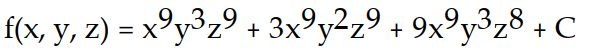 <strong>Find the potential function f for the field F. - </strong> A) B) C) D)