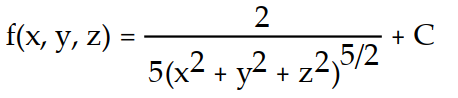 <strong>Find the potential function f for the field F. - </strong> A) B) C) D)