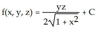<strong>Find the potential function f for the field F. - </strong> A) B) C) D)
