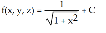 <strong>Find the potential function f for the field F. - </strong> A) B) C) D)