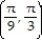 <strong>Using Green's Theorem, compute the counterclockwise circulation of F around the closed curve C. -F = sin 3yi + cos 9xj; C is the rectangle with vertices at (0, 0), , , and </strong> A) - 4/3 \pi B) 0 C) - 2/3 \pi D) 2/3 \pi