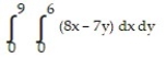 <strong>Choose the one alternative that best completes the statement or answers the question. Evaluate the integral - </strong> A) - B) - 45 C) - D) - 405