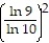 <strong>Evaluate the double integral over the given region. - R = {(x, y): 9 \le x \le 10, 9 \le y \le 10}</strong> A) B) C) D) ln