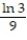 <strong>Find the average value of the function f over the given region. -f(x, y) = ; R = {(x, y): 1 \le x \le 3, 1 \le y \le 3}</strong> A) B) C) D)