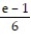 <strong>Find the average value of the function f over the given region. -f(x, y) = over the region bounded by , , , and .</strong> A) e - 1 B) C) 2e - 1 D)