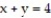 <strong>Express the area of the region bounded by the given line(s) and/or curve(s) as an iterated double integral. -The curve and the lines and </strong> A) B) C) D)