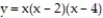 <strong>Express the area of the region bounded by the given line(s) and/or curve(s) as an iterated double integral. -The curves and </strong> A) B) C) D)