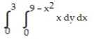<strong>Evaluate the integral. - </strong> A) 27 B) 9 C) D)