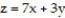 <strong>Find the volume of the indicated region. -the region that lies under the plane and over the triangle bounded by the lines , , and </strong> A) 50 B) 64 C) 56 D) 70