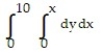 <strong>Write an equivalent double integral with the order of integration reversed. - </strong> A) B) C) D)