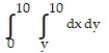<strong>Write an equivalent double integral with the order of integration reversed. - </strong> A) B) C) D)