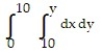 <strong>Write an equivalent double integral with the order of integration reversed. - </strong> A) B) C) D)