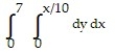 <strong>Write an equivalent double integral with the order of integration reversed. - </strong> A) B) C) D)