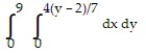 <strong>Write an equivalent double integral with the order of integration reversed. - </strong> A) B) C) D)