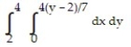 <strong>Write an equivalent double integral with the order of integration reversed. - </strong> A) B) C) D)