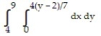<strong>Write an equivalent double integral with the order of integration reversed. - </strong> A) B) C) D)