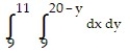 <strong>Write an equivalent double integral with the order of integration reversed. - </strong> A) B) C) D)