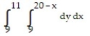 <strong>Write an equivalent double integral with the order of integration reversed. - </strong> A) B) C) D)
