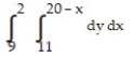 <strong>Write an equivalent double integral with the order of integration reversed. - </strong> A) B) C) D)