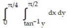 <strong>Write an equivalent double integral with the order of integration reversed. - </strong> A) B) C) D)