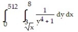 Reverse the order of integration and then evaluate the integral. -