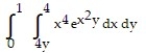 Reverse the order of integration and then evaluate the integral. -