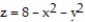 Solve the problem. -Write an iterated triple integral in the order for the volume of the region enclosed by the paraboloids and .