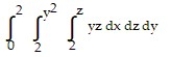 Evaluate the integral. - 