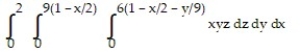Evaluate the integral. - 