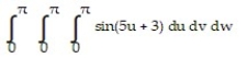 Evaluate the integral. - 