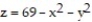 Use cylindrical coordinates to find the volume of the indicated region. -the region enclosed by the paraboloids and