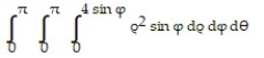Evaluate the spherical coordinate integral. - 