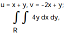 Use the given transformation to evaluate the integral. - where R is the parallelogram bounded by the lines