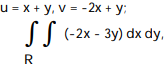 Use the given transformation to evaluate the integral. - where R is the parallelogram bounded by the lines