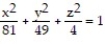 Use the given transformation to evaluate the integral. - where R is the interior of the ellipsoid