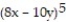 <strong>Find the domain and range and describe the level curves for the function f(x,y). -f(x, y) = </strong> A) Domain: all points in the xy-plane; range: real numbers z ≤ 0; level curves: lines 8x - 10y = c, c ≤ 0 B) Domain: all points in the xy-plane; range: real numbers z ≥ 0; level curves: lines 8x - 10y = c C) Domain: all points in the xy-plane; range: all real numbers; level curves: lines 8x - 10y = c, c ≥ 0 D) Domain: all points in the xy-plane; range: all real numbers; level curves: lines 8x - 10y = c