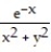 <strong>Find all the first order partial derivatives for the following function. -f(x, y) = </strong> A) B) C) D)
