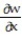 Write a chain rule formula for the following derivative. -  for w = f(p, q); p = g(x, y), q = h(x, y)