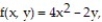 Compute the gradient of the function at the given point. -