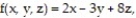 Compute the gradient of the function at the given point. -