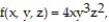 Compute the gradient of the function at the given point. -