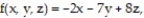 Find the derivative of the function at the given point in the direction of A. -     