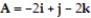 Find the derivative of the function at the given point in the direction of A. -     