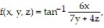 Find the derivative of the function at the given point in the direction of A. -     